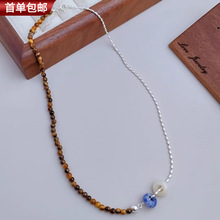 ��Ȼ����ʯײɫ�������ƷŮs925�yƴ�ӿɲ�ж�i�����ins