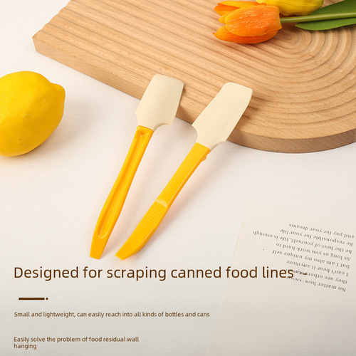 Spot high temperature resistant silicone spatula moon cake cake light cream butter spatula stirring scraper baking tool