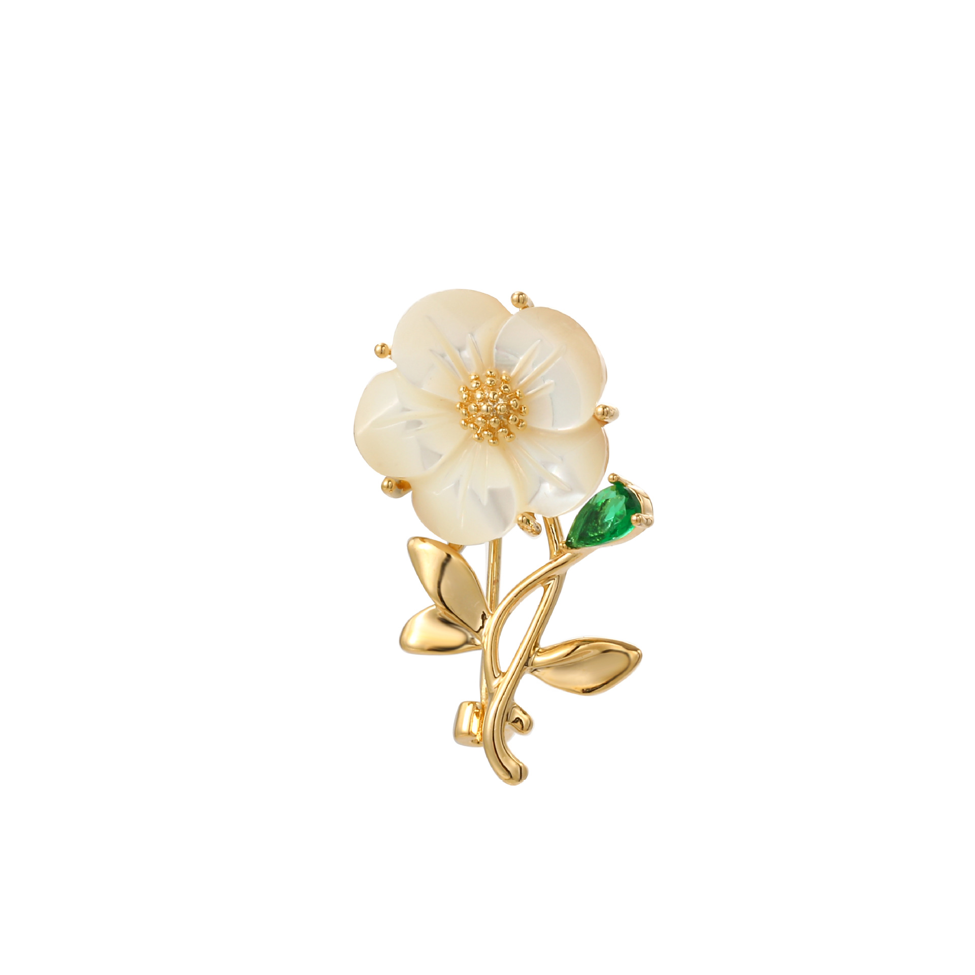 Elegant Flower Copper Women's Brooches display picture 3