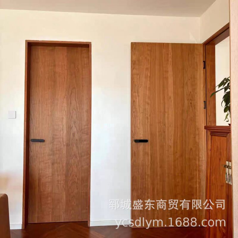 Solid Wood Doors for Home Use, Bedroom Doors, Pure Solid Wood Entry Doors, Modern Minimalist Style, Homestay Whole Suite Doors Solid Wood Doors for Home Use, Bedroom Doors, Pure Solid Wood Entry Doors, Modern Minimalist Style, Homestay Whole Suite Doors
