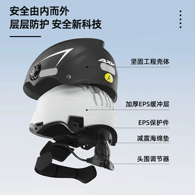 Auto Parts and Accessories, Universal Sunscreen Half Helmet