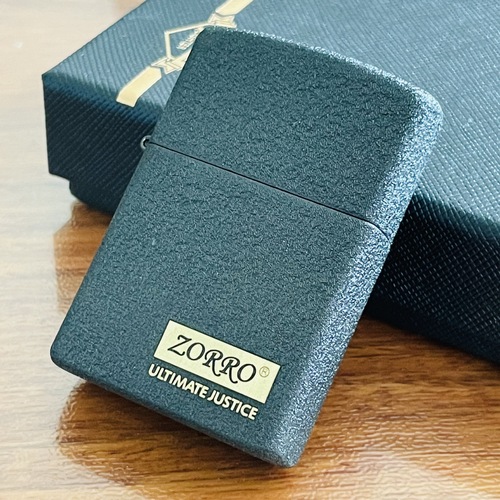 Investment Hong Kong ZORRO brass shell classic black sand cracked paint series lighter kerosene machine