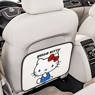 Chair back anti-kick pad, Anti-Kick Pad Rear Kidsren's Cartoon - kt007-1-kitty-elegant-rice1-square-style