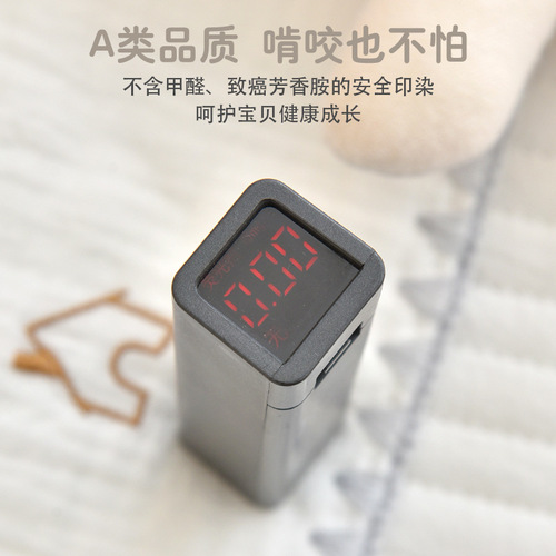 Baby flat pillow newborn pure cotton Class A cartoon embroidered cloud pillow baby 0 height anti-vomiting gauze flat head pillow