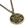 Cthulhu mythos Cosu mythology Book of Dead Spirit Printing Pyming Necklace Magic Chain Magic Buckle Pendant