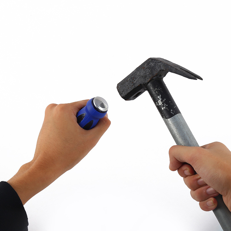 Destornillador de agujero cruzado de acero al cromo vanadio al por mayor destornillador único destornillador cruzado