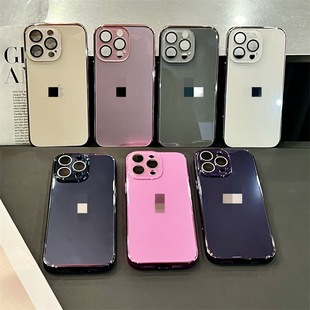 Original machine color plating bright surface iPhone14/13 for 12/11 Apple 16/15PROMAX mobile phone case anti-fall