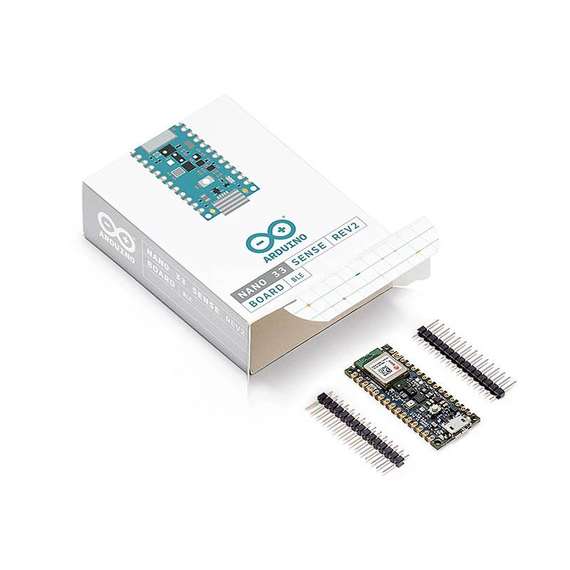Оригинальная платформа Arduino Nano 33 BLE SENSE Rev2 ABX00069/70 Разработческая плата NRF52840