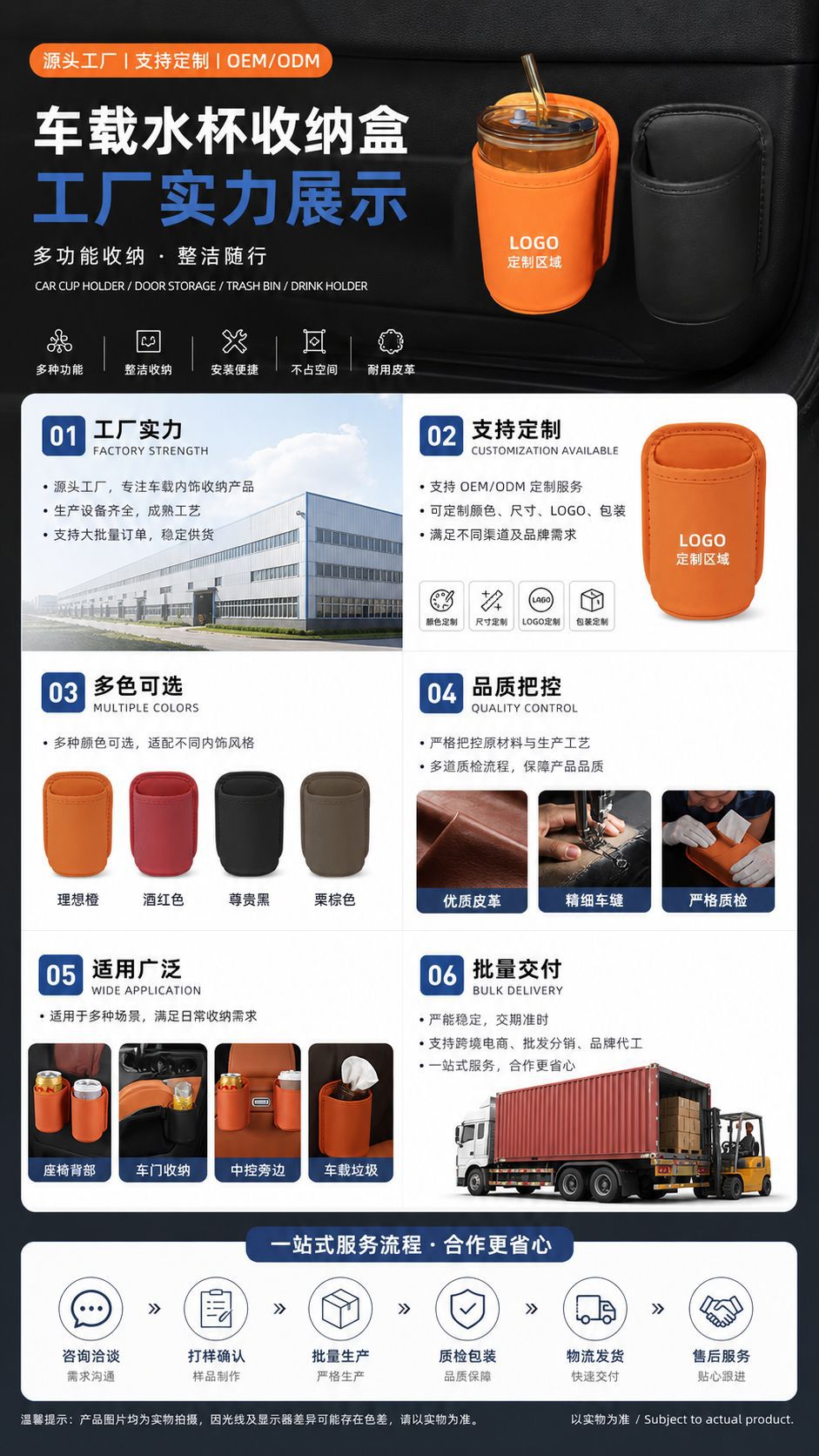 Car Cup Holder, Car Door Storage Box, Seat Back Car Door Cup Holder, Car Trash Can, Car Beverage Storage Rack