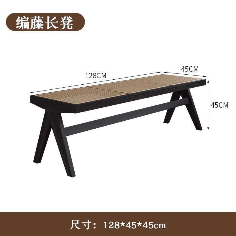 法式中古实木餐桌椅组合家用小户型半圆弧形靠墙岛台饭桌侘寂风|undefined