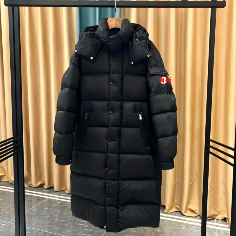 Cross-border carefully selected long down jacket, popular hooded down jacket, waist-cinching design, in stock, warm outerwear, down jacket Cross-border carefully selected long down jacket, popular hooded down jacket, waist-cinching design, in stock, warm outerwear, down jacket
