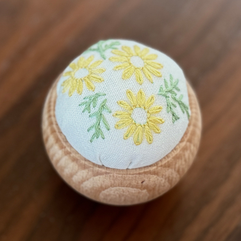 Paquete de material de bricolaje de bordado, bordado de espinas, práctica para principiantes, bolso de mano, juego de regalo, flor de bordado Lu, caja de inserción de aguja de autobordado tridimensional