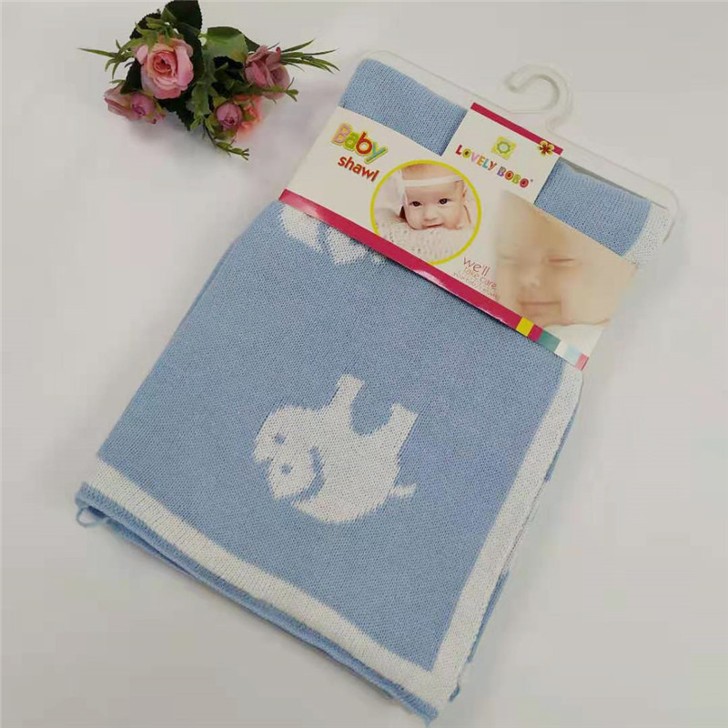 定制可爱小象空调毯抱枕被两用大象空调被靠垫被子毛毯子生日礼物