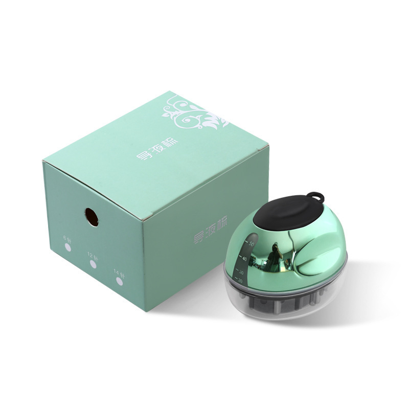 新製品の導液櫛の頭の皮に薬を入れます。ミニマッサージ櫛のミノに薬を入れます。|undefined
