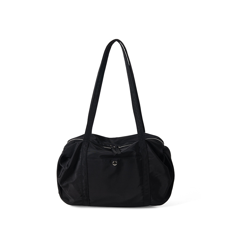 High end commuting student shoulder versatile large capacity nylon cloth niche design new underarm bag for women_voghion.com