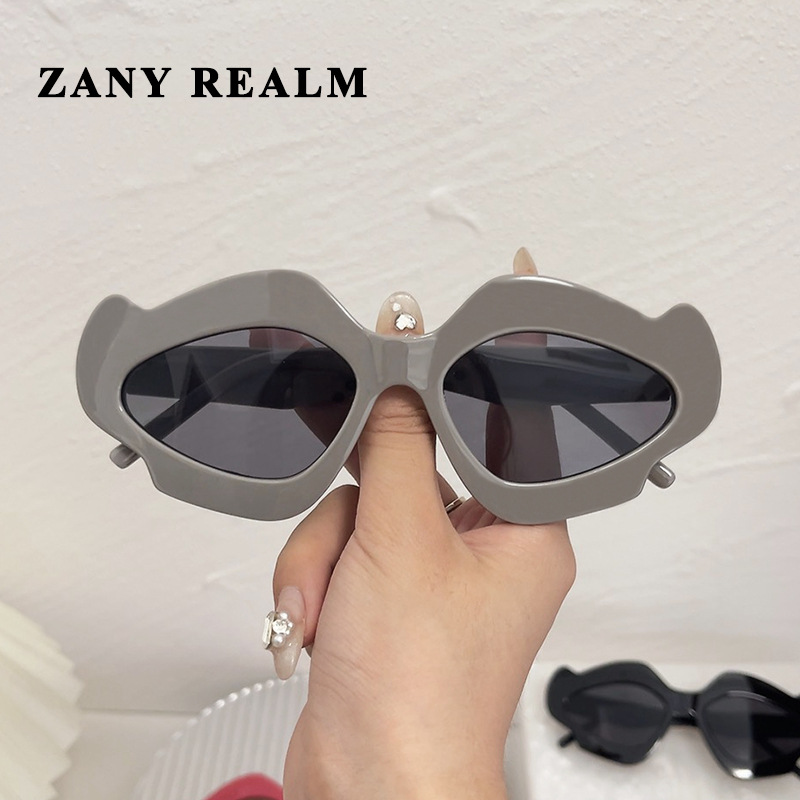 Nuevo Comercio exterior divertido llama gato ojo gafas de sol retro chica caliente streetstyle Senior gafas de sol fabricantes ahora