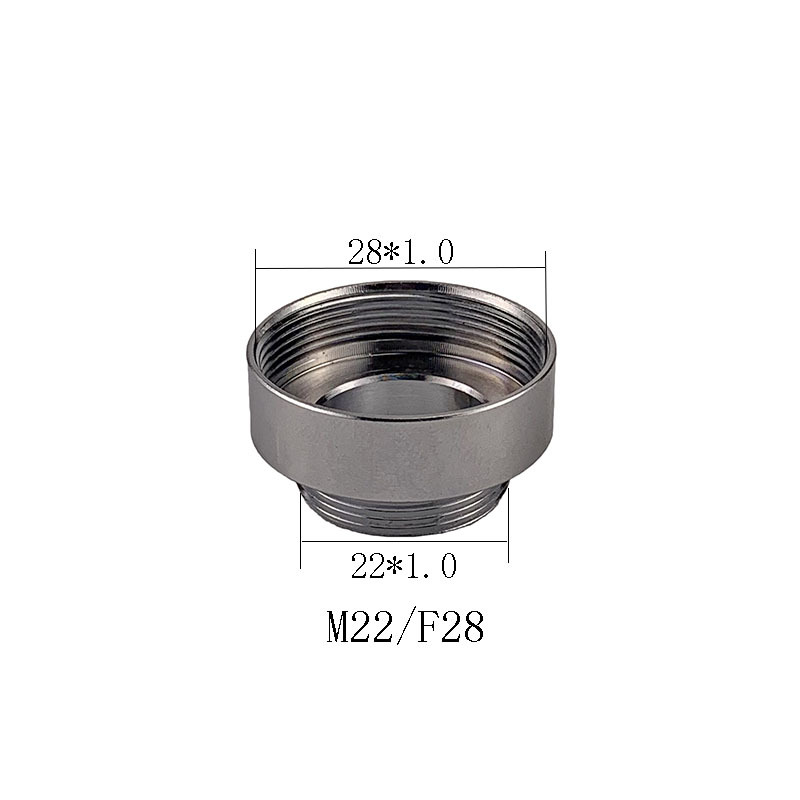 Adaptador purificador de agua de grifo Boquilla DE AGUA Bubbler 22 boquilla fina 4 puntos cabezal de ducha de dientes gruesos Alambre de alineación reductora 24 cobre