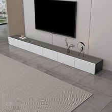简约现代电视机柜客厅落地组合家用大小户型简易收纳地柜轻奢茶几