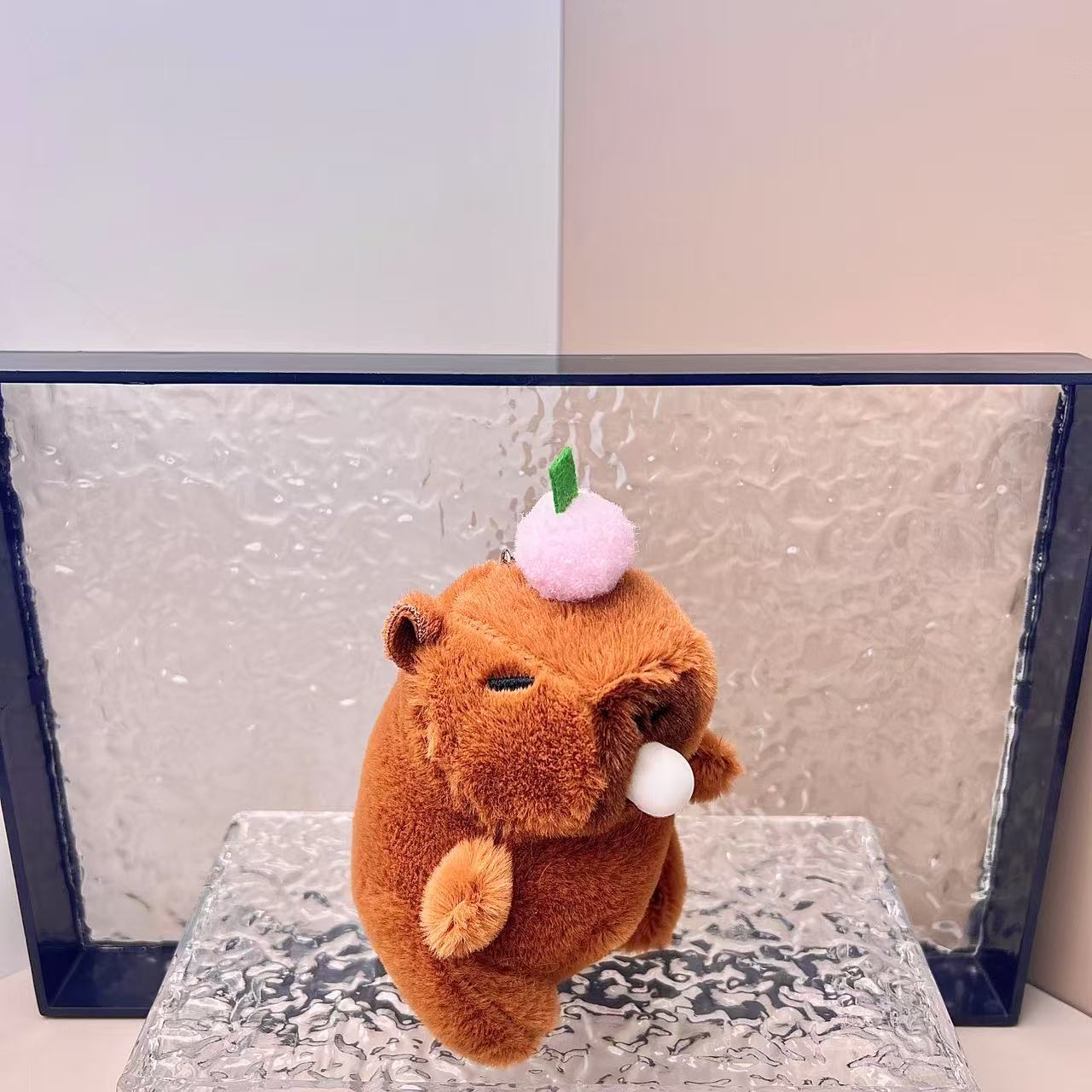 11cm 브라운 탑 핑크