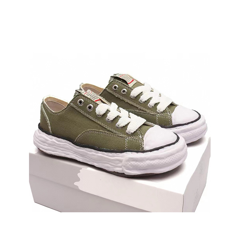 Putian shoes MMY San Yuan Kang open-toe dissolving sole campus style ice cream sole low-top retro couple casual sneakers