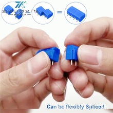 100PCS KF301-2P3P4PλPCB�Ӿ�����5.08MM�Ӿ�����ƴ�Ӳ���׼���