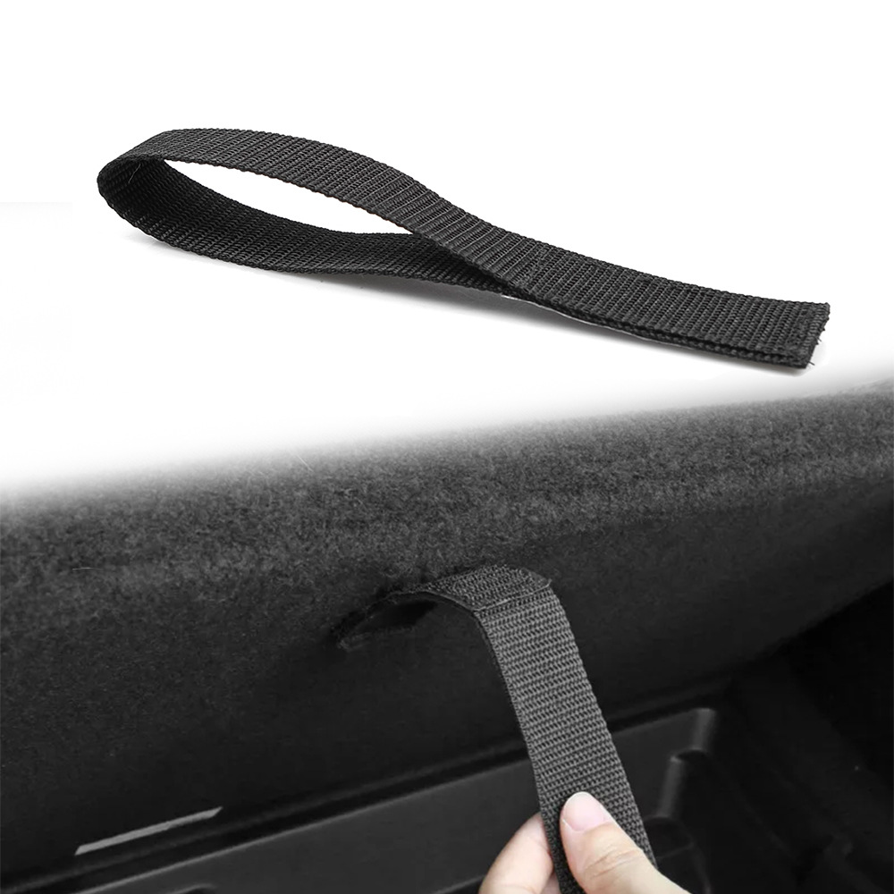 Suitable For Tesla Model YTrunk Cover Pull Rope Tail Box Cover Storage Inner Traction Rope Accessories Modification