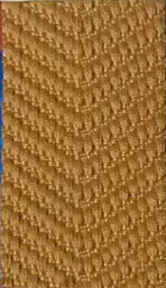 Spot poliéster algodón imitación poliéster poliéster V punto jacquard color contraste algodón cinturón de lona bolso de hombro cinturón de mano cinturón de cuero