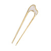 Metal accessory, hairgrip, Chinese hairpin, European style, simple and elegant design
