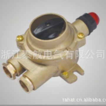 供应船用开关系列 铜质船用带指示灯开关HHL302-3（IP56）
