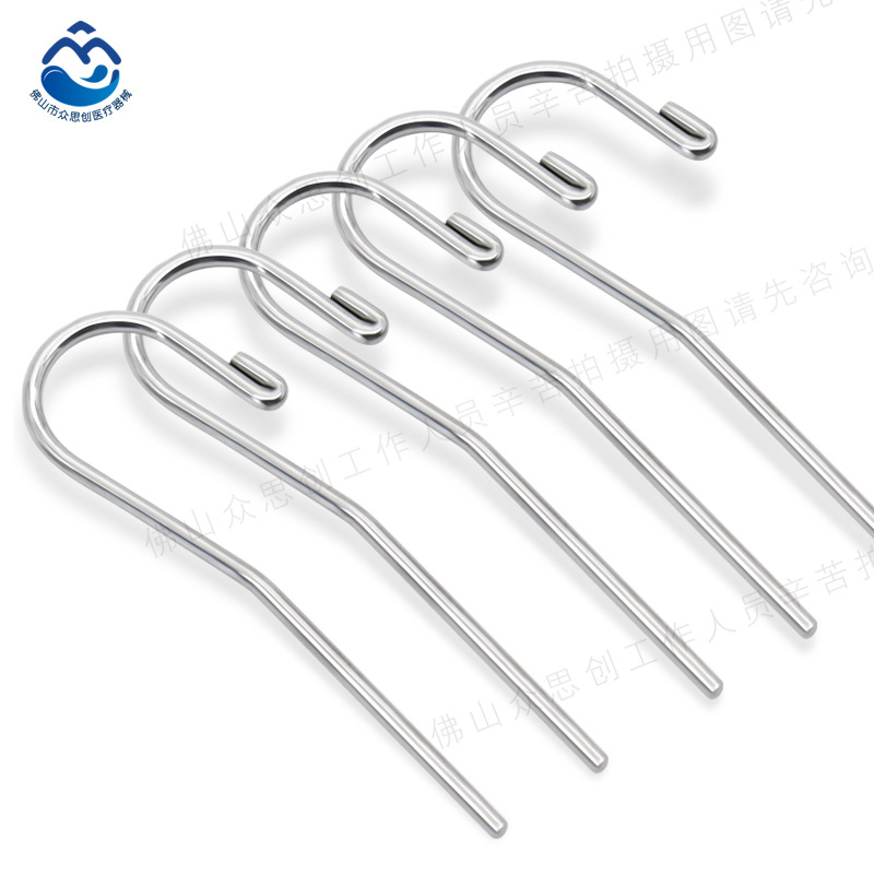 牙科口腔材料设备不锈钢根管测量仪根测仪唇钩口角挂钩拉嘴唇拉钩