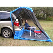 爆款户外露营装备自驾游车载双层车尾帐篷顶侧边延伸天幕防蚊遮阳