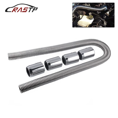 Cross-Border Car Modification Accessories Cooling Water Pipe Set Engine Radiator 24 Stainless Steel Hose 48inch