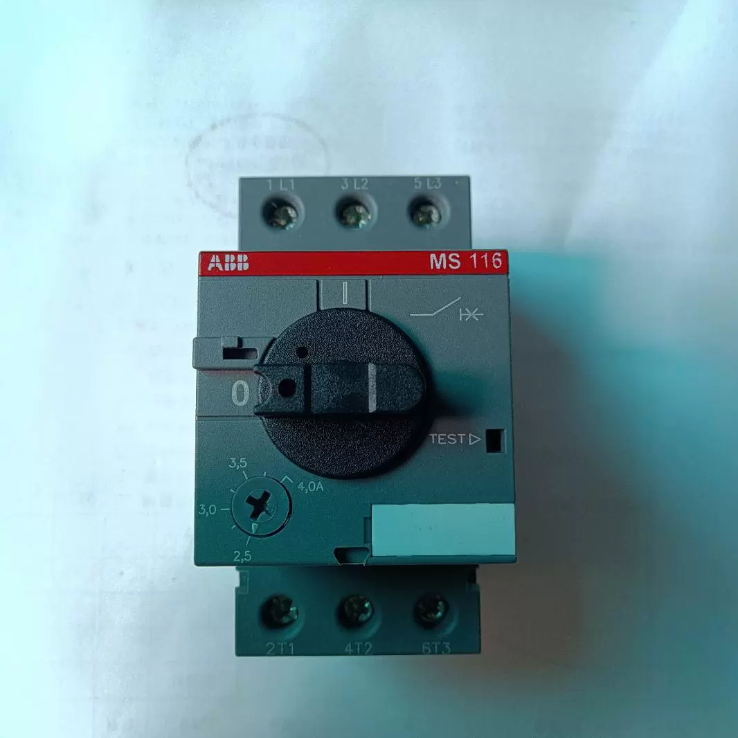 Новый оригинальный защитный выключатель двигателя MS116-4.0 2.5-4