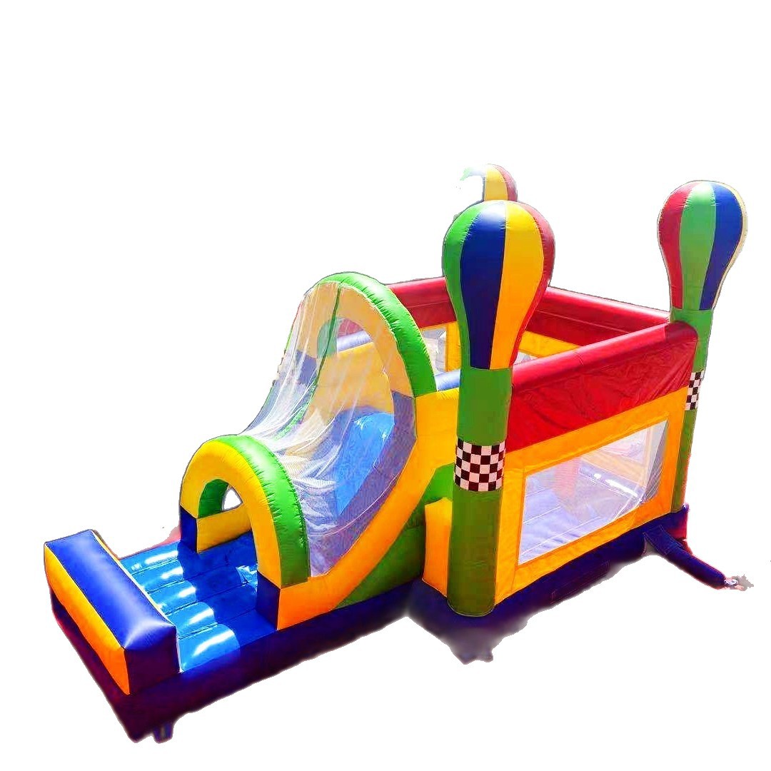 Castillo inflable infantil para el hogar, tobogán de trampolín para interiores, equipo de castillo inflable para comercio exterior, fabricante de castillos inflables.