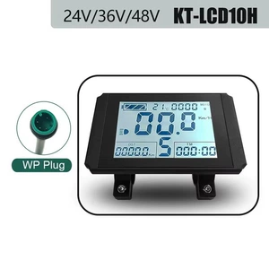Elektrikli Velosiped KT-LCD10H LCD Sayğac / Suya Davamlı Bağlantı