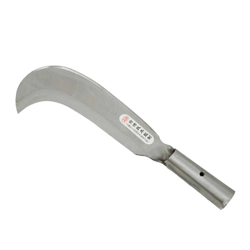 厂家货源311白色抛光加厚长柄1.5斤勾刀、砍柴刀、折叠镰刀等刀具