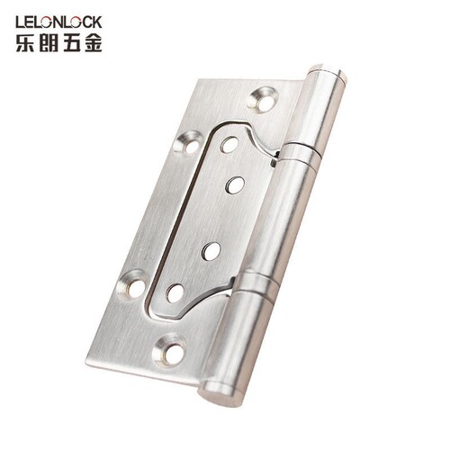 Bedroom wooden door 304 stainless steel 4-inch mother-in-law hinge, slot-free ball bearing hinge, silent swing hinge