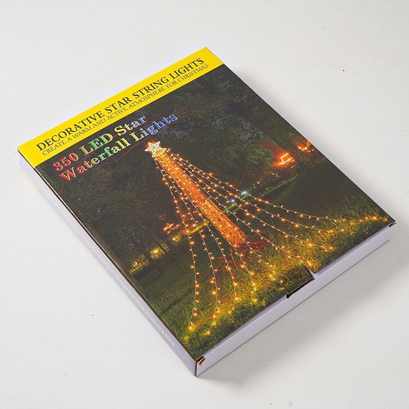 LED Pentagram Waterfall Lights 6