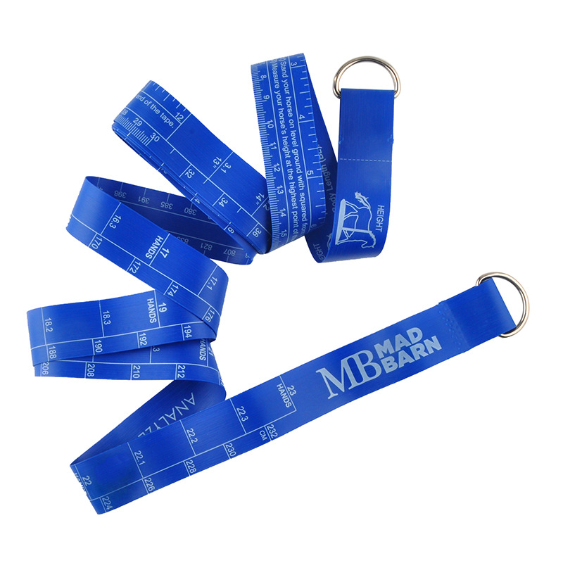 미터법 및 영국식 측정 자(로고가 있는 파란색)