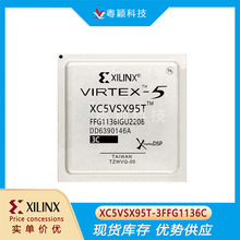 XC5VSX95T-3FFG1136C可编程逻辑门阵列 封装 BGA 赛灵思芯片ic