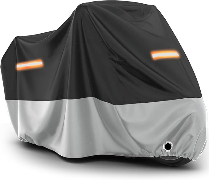 Motorcycle Cover Two-Tone Electric Car Rain Cover Sunshade