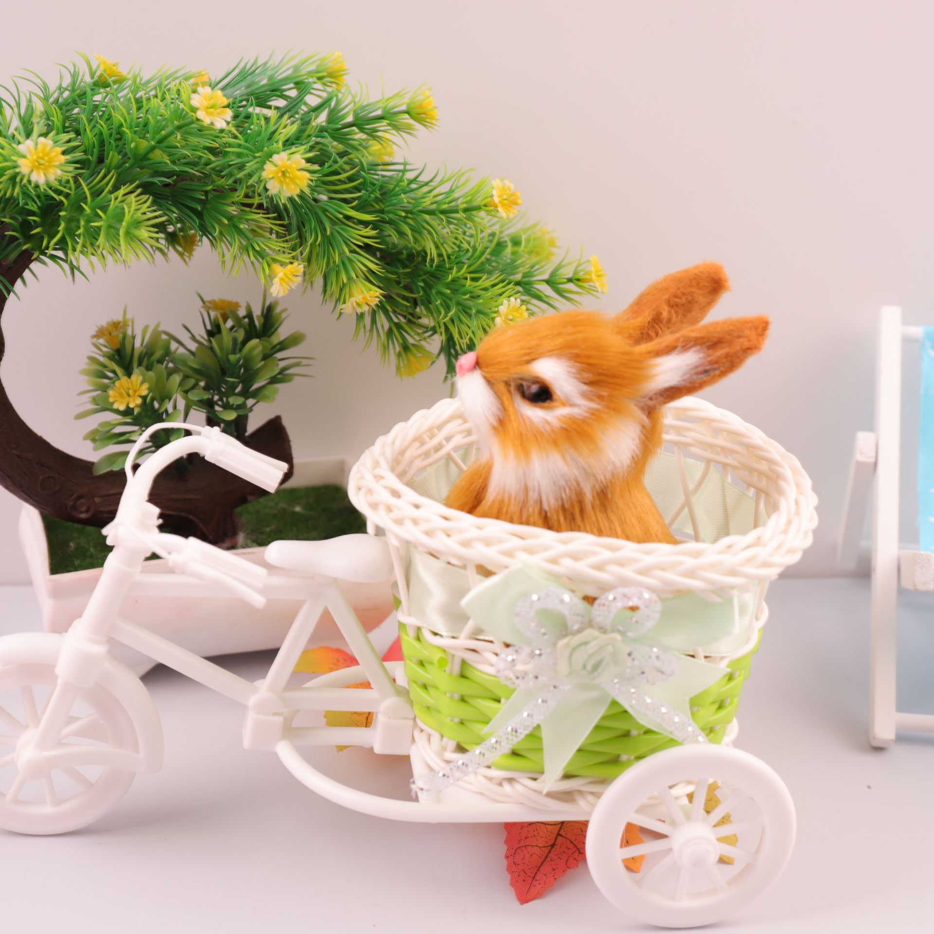 (녹색) 삼륜차 (노란색) 중성 토끼