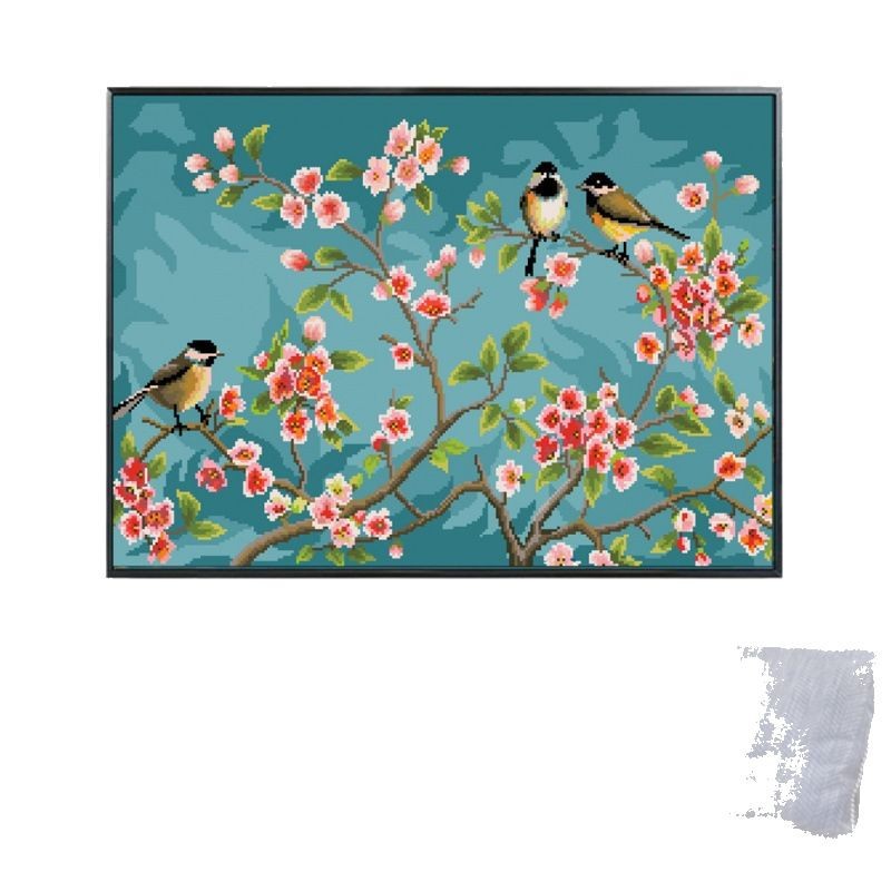 Productos genuinos Mona Lisa Royal versión de punto cruz hacia arriba (tela dorada) simple nuevo hilo bordado image 5