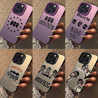 跨境黑色头套iPhone17手机壳16Pro硬15镭射壳14苹果12/13防摔