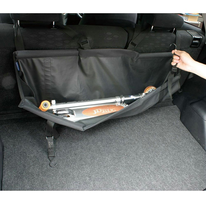 自動車収納バッグオックスフォード布工具袋アウトドアバッグ携帯型車載掛け袋黒色折り畳み収納バッグ卸売り|undefined