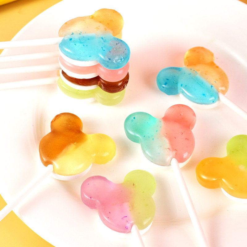 欢乐猴棒棒糖网红创意造型混合水果味棒糖硬开学棒棒糖糖果礼物