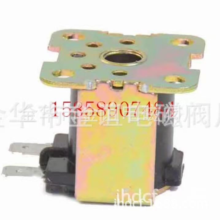 供应太阳能进水电磁阀线圈 饮水机电磁阀线圈DC12v DC24v AC220v