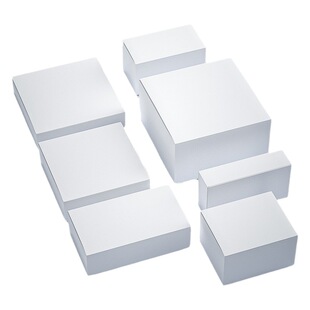 Packaging Box Custom White Cardboard Box Color Printing Gold and Silver Card Color Box Small Batch Window Box Corrugated Airplane Box Manufacturer