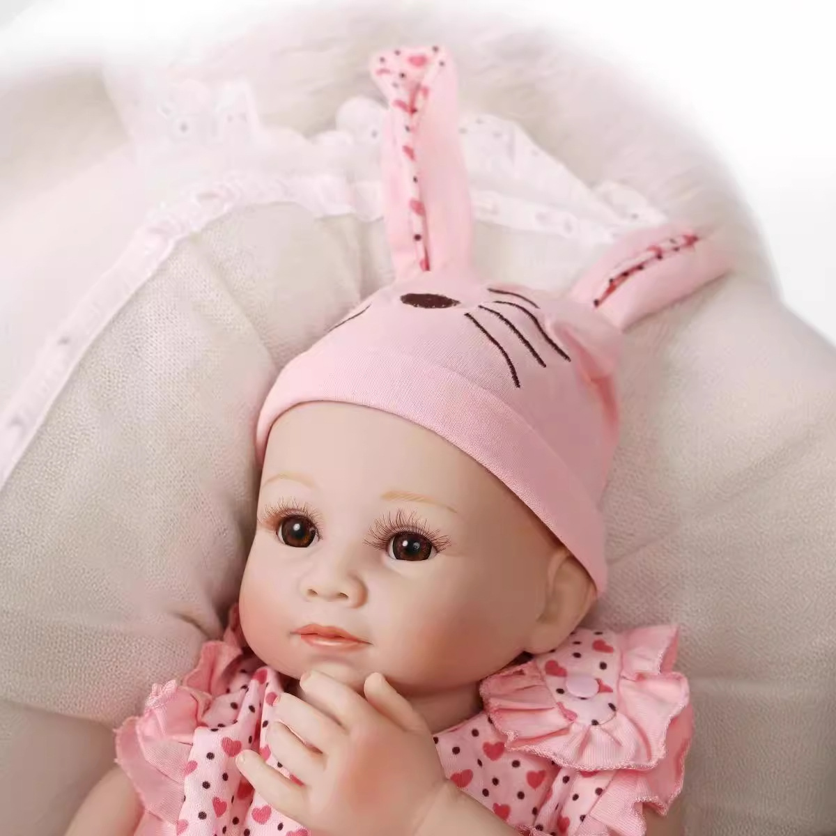 55 cm comercio exterior muñeca de simulación muñeca de silicona muñeca doméstica muñeca de baño