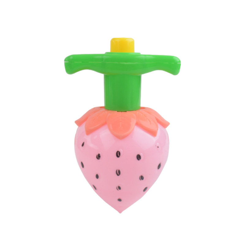 Juguetes de lanzamiento giroscópico luminoso de fresas giratorios de luz brillante para niños y niñas regalos de niños y niñas al por mayor